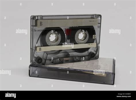 Old And Isolated Cassette Tape Stock Photo Alamy