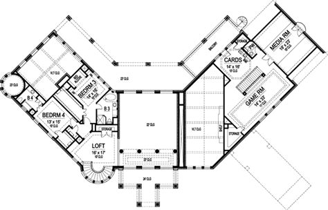 V Shaped Homes Style House Plans Results Page 1