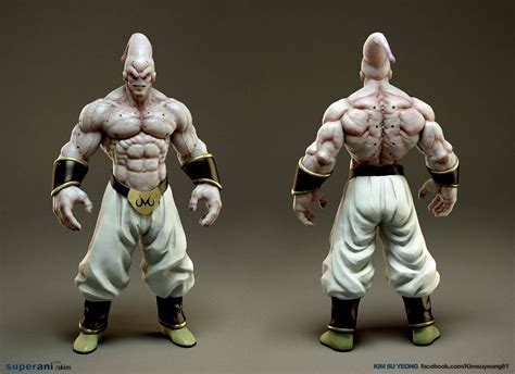 Dragon ball z 3d models. Majin Buu 3D Model, i think this was done in maya and zbrush and probably textured in either ...