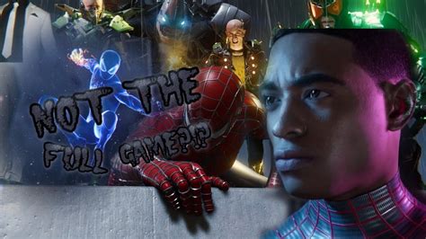Spider Man Miles Morales Is An Dlcexpansion Youtube