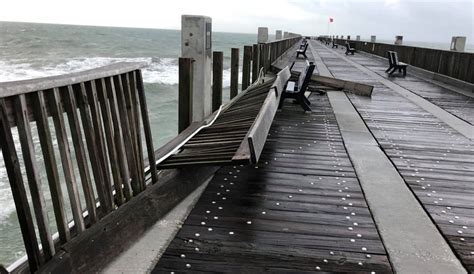 Tropical Storm Damage Closes Pensacola Beach Pier