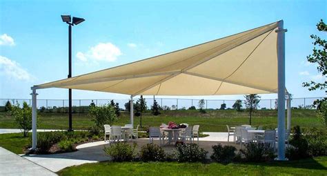 Shade Kites Fabric Shade Structures With Removable Canopies Shade