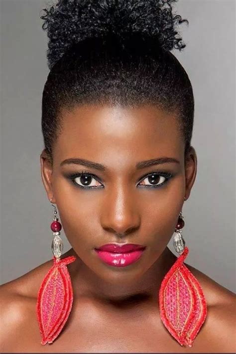 Beautiful African Woman Beauty Makeup Tips Beauty Hacks Video Hair
