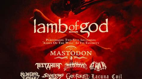 Lamb Of God Announce 2023 Headbangers Boat Cruise With Mastodon Gwar