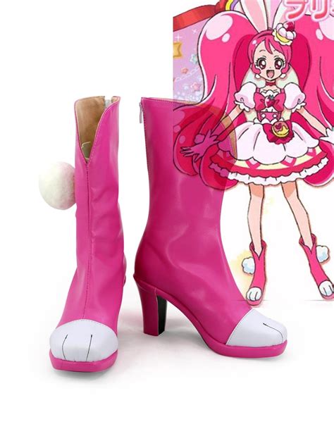New Pretty Cureprecure Usami Ichikacure Whip Cosplay Anime Boots