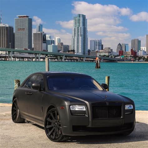 Rolls Royce Ghost Matte Black