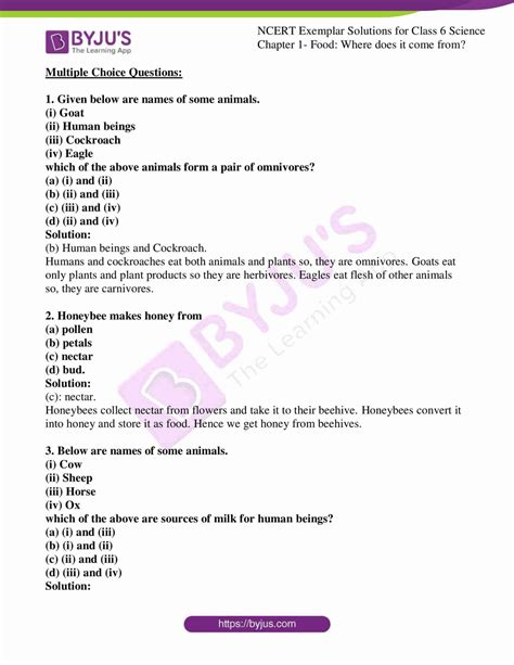 Ncert Solutions For Class Science Chapter Pdf