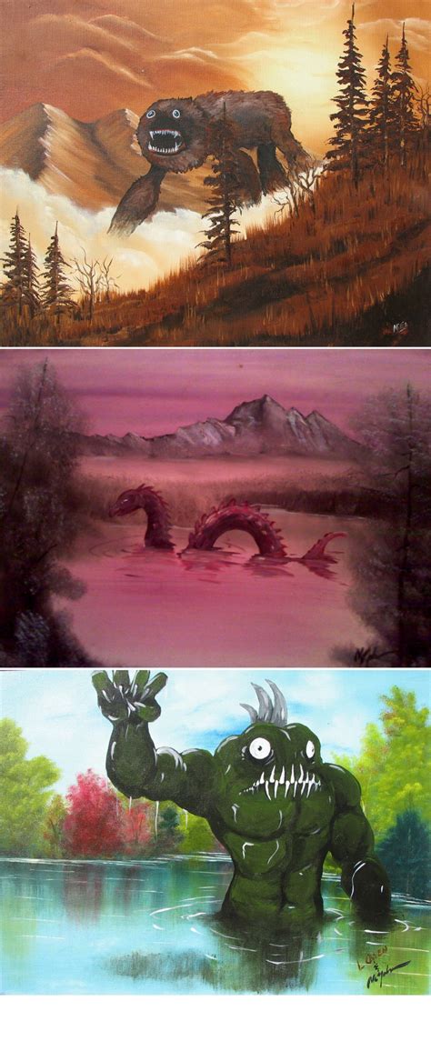 Pin By Rowena Murillo On Lolz Landscape Paintings Art Thrift Store