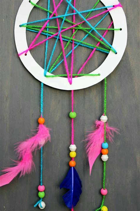 Pin By Cute Pineapple On Diy Dream Catcher For Kids Easy Crafts For