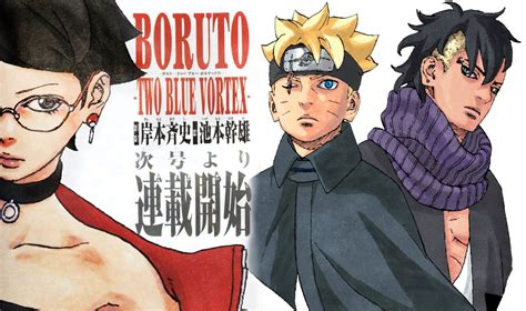 Boruto As Es El Nuevo Dise O De Los Protagonistas Para La Parte Del Manga Okami