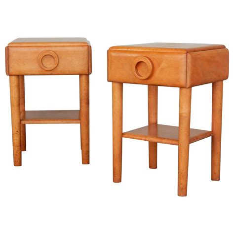 1940s Russell Wright Design American Modern Side Tables At 1stdibs