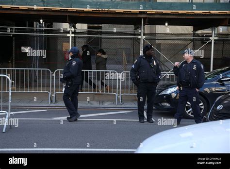 NEW YORK, NY - April 3: Visuals as Former U.S. President Donald Trump