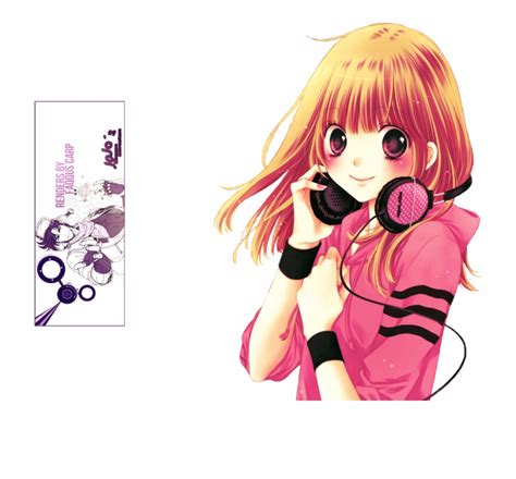 Anime Music Png Anime Girl Music Render Clip Art Library