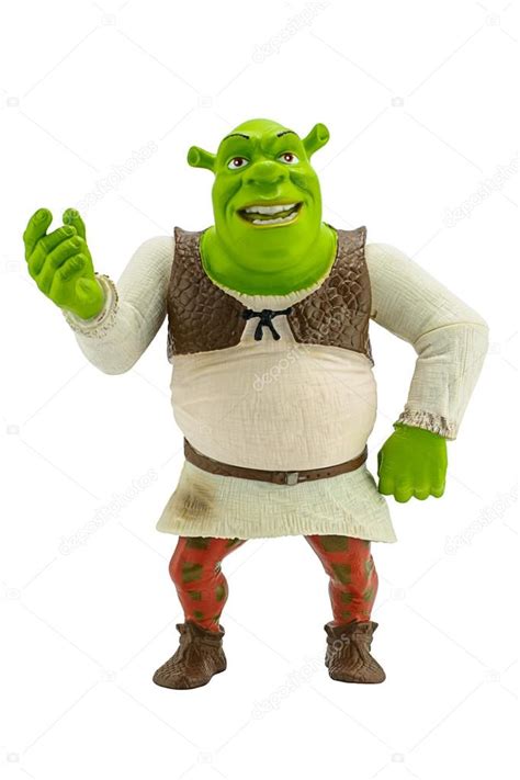 Shrek Figure Toy Character Form The Shrek Stock Editorial Photo