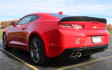 6th Generation Camaro Painted Stage 1 Rear Spoiler And Camaro Ss Front