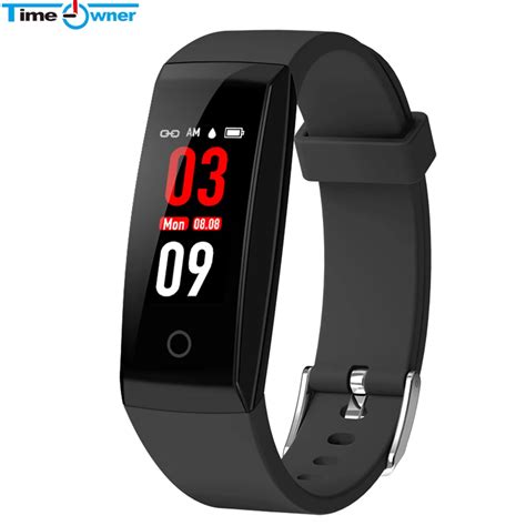Timeowner Smart Bracelet W Heart Rate Monitor Smart Wristband Steps Activity Tracker Smart Band
