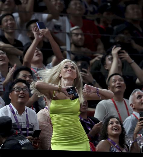 Braless Fan At Basketball World Cup Ignites Twitter After Commentators