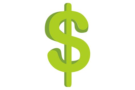 Green Dollar Icon Transparent Background 23630255 Png
