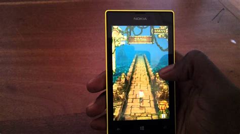Temple Run On Lumia 520 Youtube