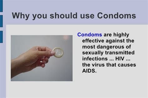 why you should use condoms
