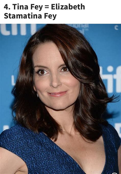 Tinas Real First Name Is Liz Just Like Her 30 Rock Character 30 Rock Characters Tina Fey Tina