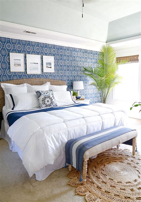I started my plan by creating a master bedroom ideas board on pinterest so i could save master bedroom suite ideas that i liked. Coastal Blues Master Bedroom Makeover - Sand and Sisal