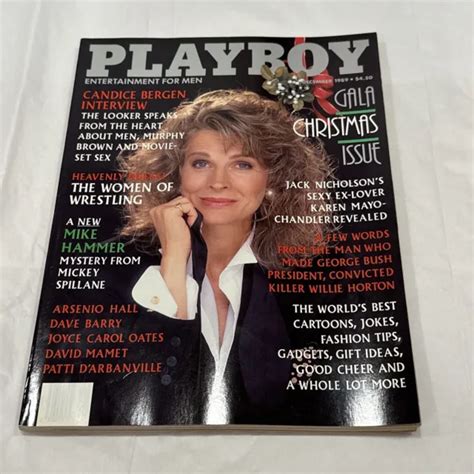 Playboy December Cover Candice Bergen Pmom Petra