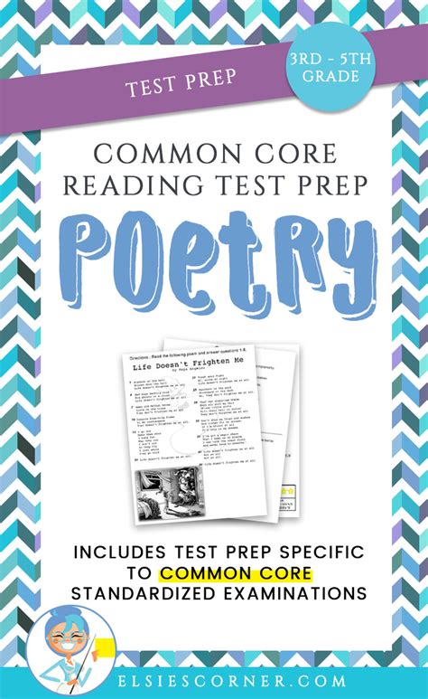 Poetry Comprehension Test Prep Poetry Comprehension Poetry Test