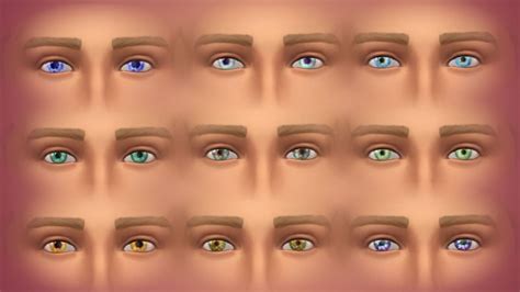 Updated Fantastic Colors Contacts Eyes By Simalicious At Mod The Sims