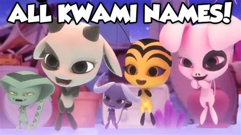 All Kwami Names Revealed Miraculous Ladybug New Info Youtube