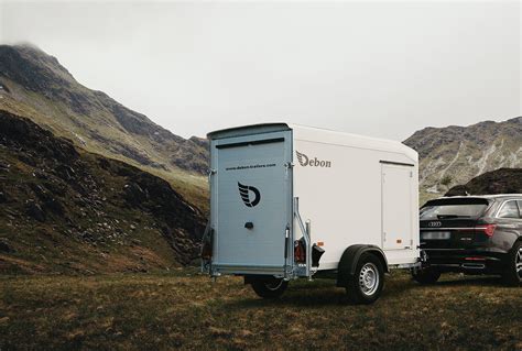 Lightweight Box Trailer · C255 · Small Box Van Trailer · Debon Trailers