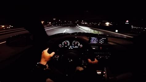Bmw M4 Cs Night Drive Pov By Autotopnl Youtube