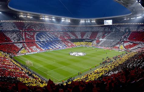 Your essential guide to the allianz arena. Wallpaper wallpaper, sport, stadium, football, FC Bayern Munchen, Allianz Arena, UEFA Champions ...