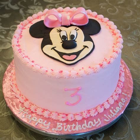 2 Year Old Minnie Mouse Birthday Cake Manaulidadesytejidosconamor