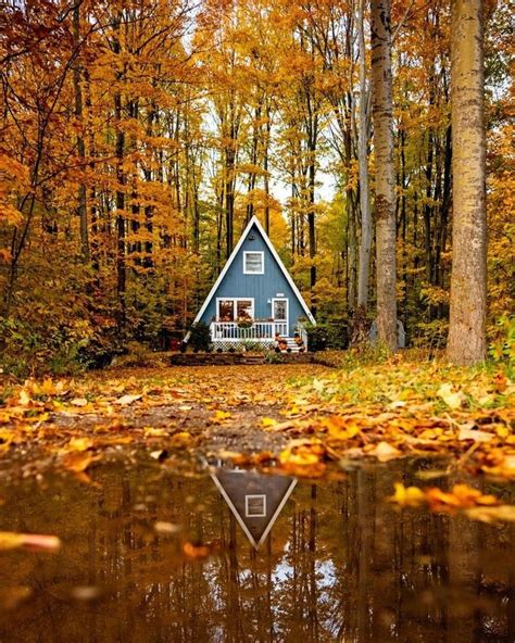 🍂witchy Autumns🌙 Tiny House Cabin Cabin Life Cabin Homes Cabin Floor