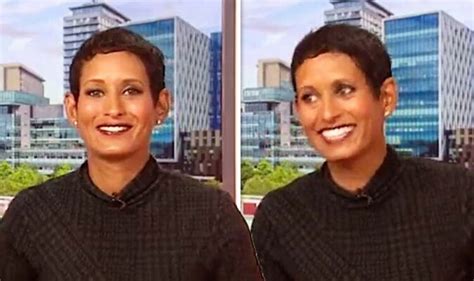 Naga Munchetty Reacts As Shes Called Out By Bbc Co Star For Being Mischievous As Usual