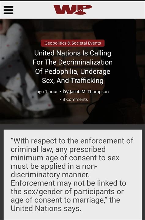 Citizenlenz On Twitter I Wonder Why The United Nations Wants To