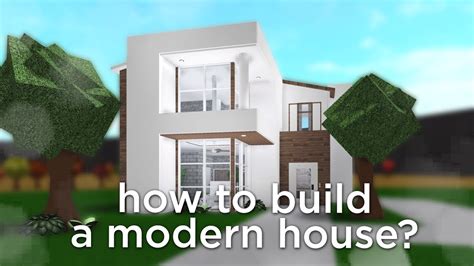 How To Build A Modern Mansion In Bloxburg Step By Step Jamies Witte