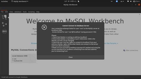 Database Access Denied For User Root Localhost Using Password