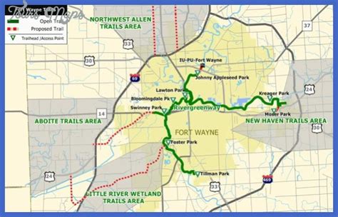 Fort Wayne Map