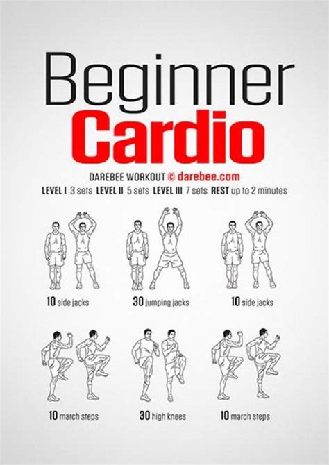 Beginner Cardio Workout Looseweight Cardio Workout At Home