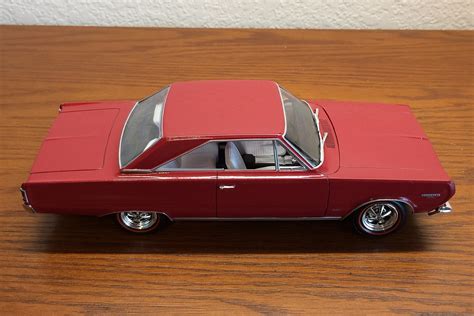 1967 Plymouth Gtx Plastic Model Car Kit 125 Scale 854481