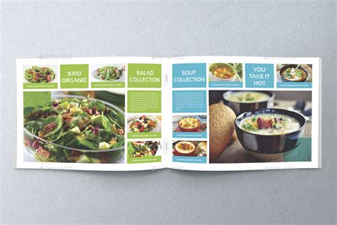 Food Products Catalog Brochure Template Vol2 20 Pages Print Templates