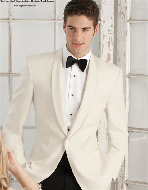 Custom Made Suit Groomsman Suit Wedding Suits Groom Tuxedo Ivory