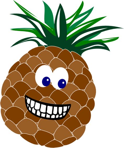 Pineapple Cartoon Clipart Free Download On Clipartmag