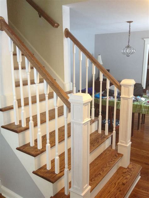 Refinish Staircase Railing Railings Design Ideas