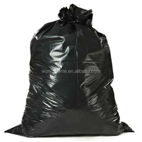3 Mil 38x58 Large Heavy Duty Plastic Black Contractor Trash Bag Garbage