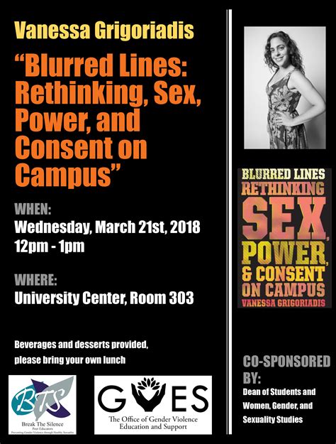 Book Club Blurred Lines Rethinking Sex Power And Consent On Campus Women Gender And
