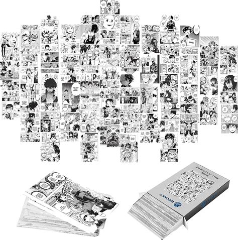 Woonkit My Hero Academia Posters Mha Anime Wall Collage Manga Panels Anime Room Bedroom