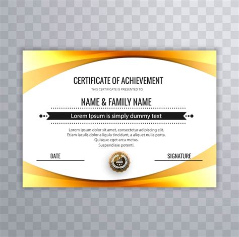 Premium Vector Certificate Premium Template Awards Diploma Background
